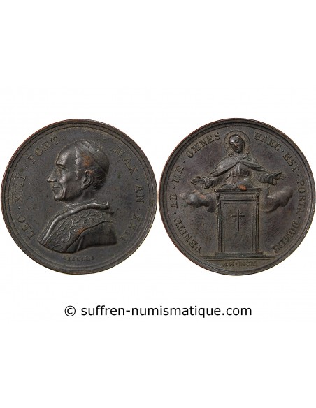 Vatican Léon XIII 1 médaille Bronze 1900