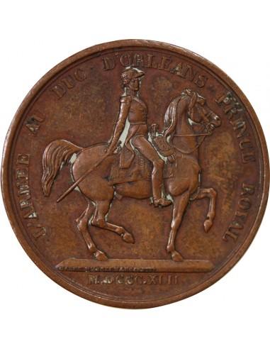 Louis-Philippe Ier Médaille Cuivre 1842