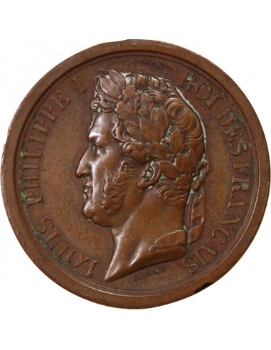 Louis-Philippe Ier Médaille Cuivre 1842