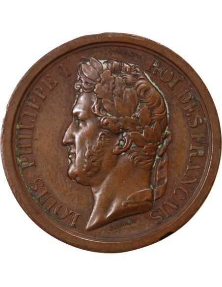 Louis-Philippe Ier 1 médaille Cuivre 1842