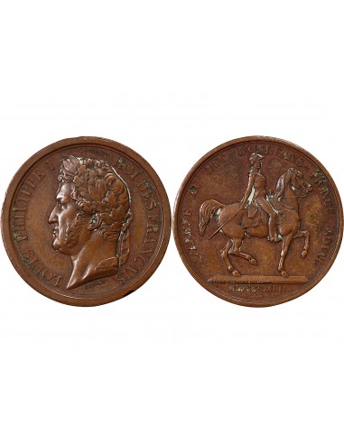 Louis-Philippe Ier 1 médaille Cuivre 1842
