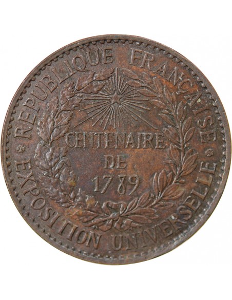 1 médaille Cuivre 1889