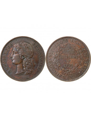 1 médaille Cuivre 1889