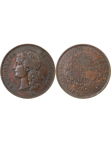 1 médaille Cuivre 1889