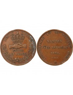 1 médaille Cuivre 1831 2