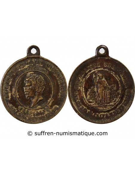 MEDAILLE EN FAVEUR DE LA PRESIDENCE DE LOUIS NAPOLEON BONAPARTE 1848, PARIS