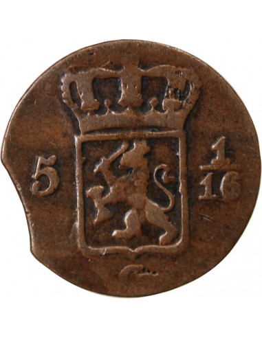 Indonésie Guillaume Ier de Prusse 1 duit Cuivre 1816 Sumatra