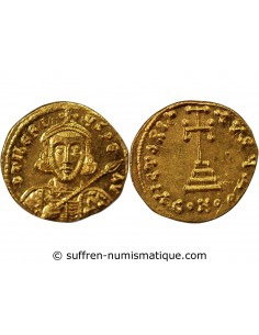 TIBERE II CONSTANTIN﻿﻿ - SOLIDUS OR 578 / 582 CONSTANTINOPLE