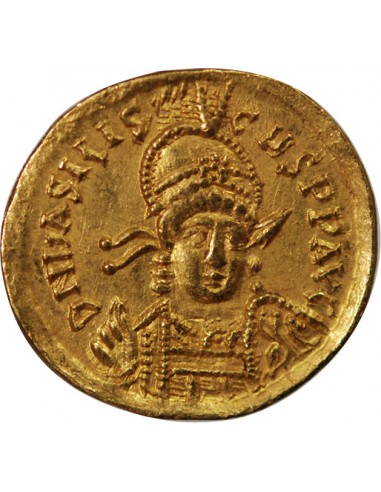 BASILISCUS - SOLIDUS OR 457 / 476 CONSTANTINOPLE