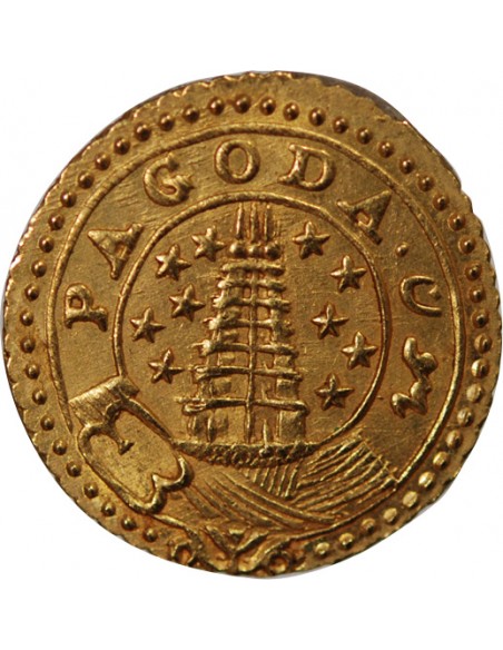 INDES BRITANNIQUES, PRESIDENCE DE MADRAS - PAGODE OR 1808-1815