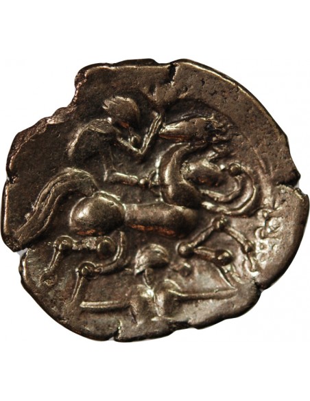 NAMNETES, RÉGION DE NANTES - STATERE A l'HYPPOPHORE ET A LA CROIX