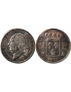 Louis XVIII 01-avr franc Argent 1817 A Paris 2