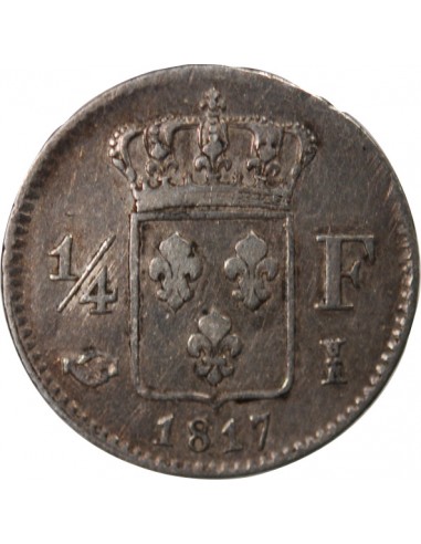 Louis XVIII 01-avr franc Argent 1817 I Limoges