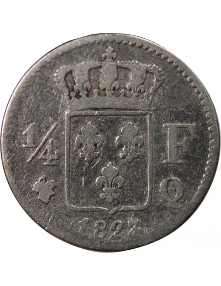 Louis XVIII 01-avr franc Argent 1823 Q Perpignan