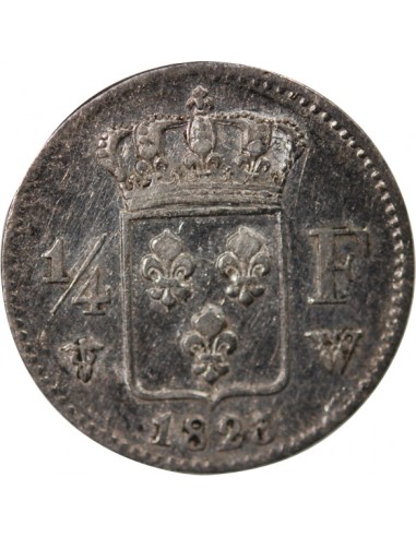 Louis XVIII 01-avr franc Argent 1823 W Lille