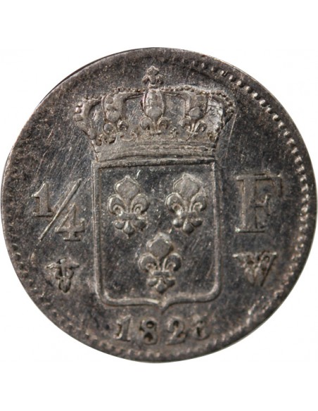 Louis XVIII 01-avr franc Argent 1823 W Lille
