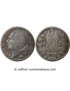 Louis XVIII 1 franc Argent 1820 A Paris