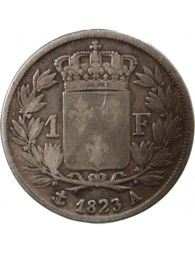 Louis XVIII 1 franc Argent 1823 A Paris