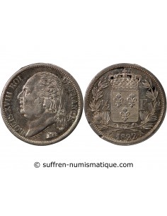 Louis XVIII 01-févr franc Argent 1822 A Paris
