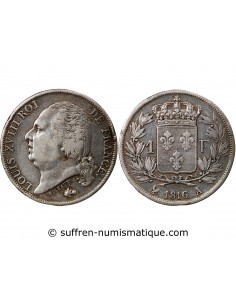 Louis XVIII 1 franc Argent 1816 A Paris