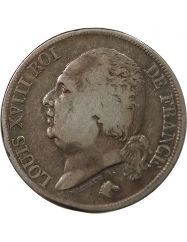 Louis XVIII 2 francs Argent 1822 A Paris