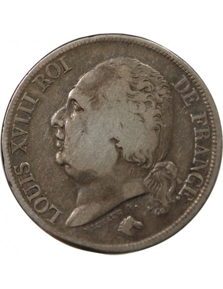 Louis XVIII 2 francs Argent 1822 A Paris