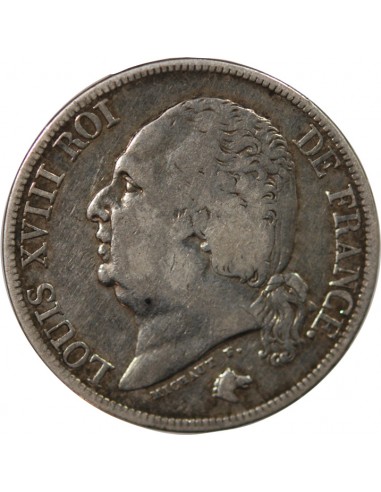 Louis XVIII 2 francs Argent 1824 A Paris