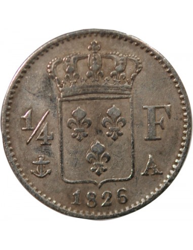Charles X 01-avr franc Argent 1826 A Paris