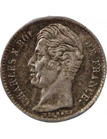 Charles X 01-avr franc Argent 1826 W Lille