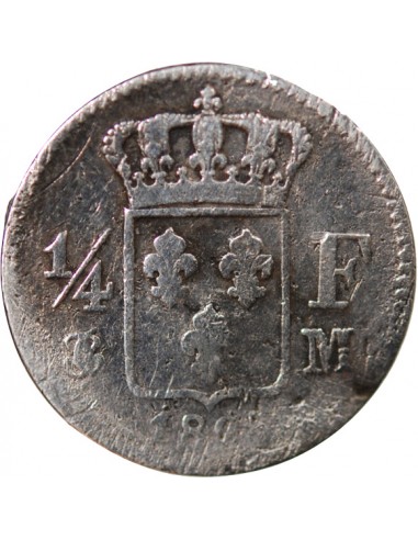 Charles X 01-avr franc Argent 1828 M Toulouse