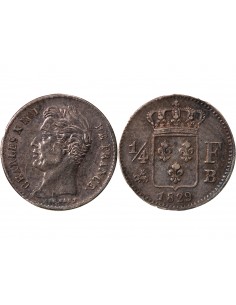 Charles X 01-avr franc Argent 1829 B Rouen 2