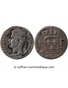 Charles X 01-avr franc Argent 1829 D Lyon