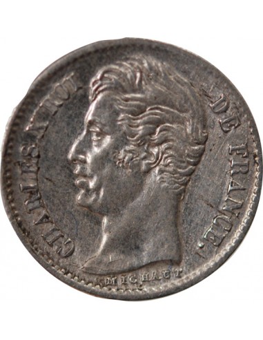 Charles X 01-avr franc Argent 1829 W Lille