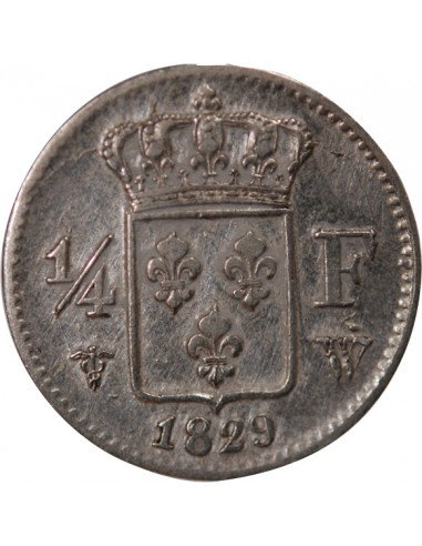 Charles X 01-avr franc Argent 1829 W Lille