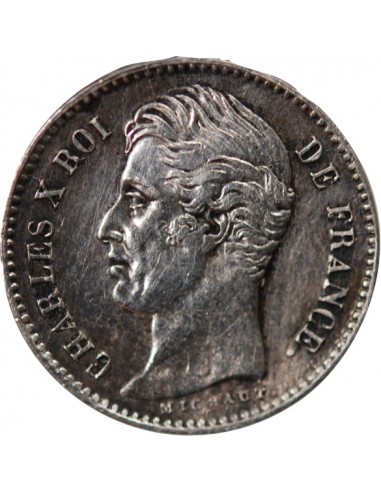 CHARLES X - 1/4 FRANC ARGENT 1830 A PARIS