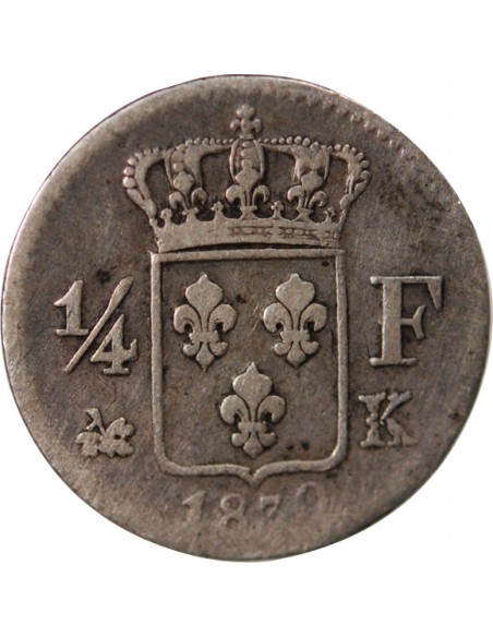 Charles X 01-avr franc Argent 1830 K Bordeaux