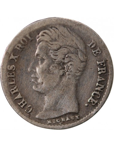 Charles X 01-avr franc Argent 1830 K Bordeaux