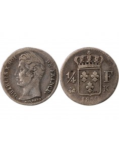 Charles X 01-avr franc Argent 1830 K Bordeaux 2