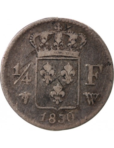 Charles X 01-avr franc Argent 1830 W Lille