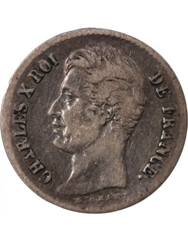 Charles X 01-avr franc Argent 1830 W Lille