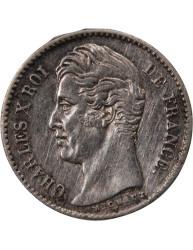 Charles X 01-avr franc Argent 1825 A Paris