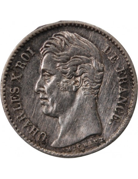 Charles X 01-avr franc Argent 1825 A Paris