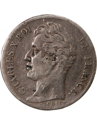 Charles X 01-févr franc Argent 1826 A Paris