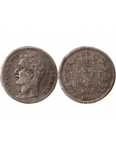 Charles X 01-févr franc Argent 1826 A Paris 2