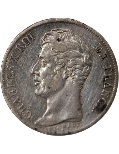 Charles X 1 franc Argent 1826 A Paris