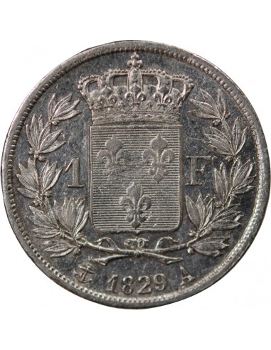 Charles X 1 franc Argent 1829 A Paris