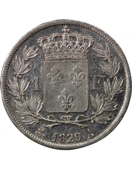 Charles X 1 franc Argent 1829 A Paris
