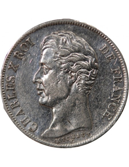 Charles X 1 franc Argent 1829 A Paris