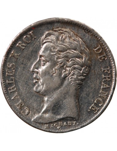 Charles X 1 franc Argent 1830 W Lille
