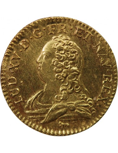 LOUIS XV ﻿- LOUIS D'OR AUX LUNETTES 1726 A PARIS